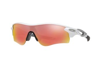 Image of Oakley SI Radarlock Path Progressive Prescription Sunglasses OO9181-918133-38 - Lens Diameter 38 mm, Frame Color Polished White