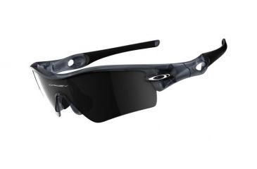 Image of Oakley Radar Path Crystal Black Frame w/ Black Iridium Lenses Sunglasses 09-671