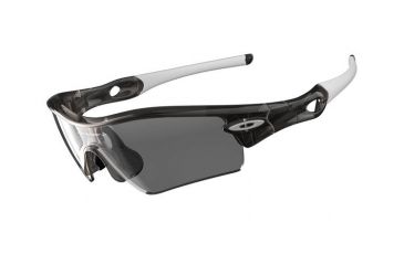 Image of Oakley Radar Path Grey Smoke Frame w/Clear Black Iridium Photochromic Lenses Sunglasses 26-213