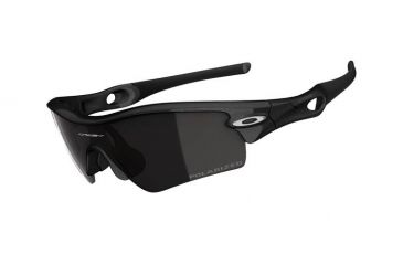 Image of Oakley Radar Path Metal Black Frame w/ Black Iridium Polarized Lenses Sunglasses 26-215