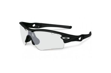 Image of Oakley RADAR PATH OO9051 Progressive Prescription Sunglasses OO9051-905114-33 - Lens Diameter 133 mm, Lens Diameter 33 mm, Frame Color Polished Black