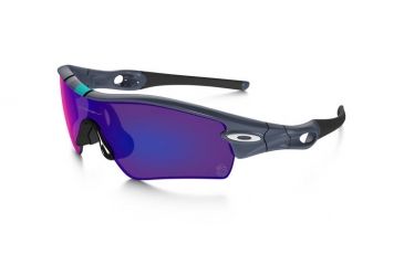 Image of Oakley Radar Path Mens Sunglasses Fog Frame, Positive Red Iridium Lens 26-266