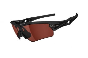 Image of Oakley Radar Path Mens Sunglasses Polished Black Frame, VR28 Black Iridium Lens 09-761