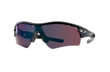 Image of Oakley Radar Path Sunglasses 09-760-33 - Polished Black Frame, G30 Iridium Polarized Vented Lenses