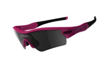 Image of Oakley Radar Path Women's Bright Pink Frame w/ Grey Lenses Women's Sunglasses 09-702