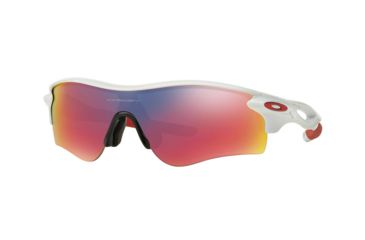 Image of Oakley RADARLOCK PATH A OO9206 Single Vision Prescription Sunglasses OO9206-920610-38 - Lens Diameter 38 mm, Frame Color Polished White