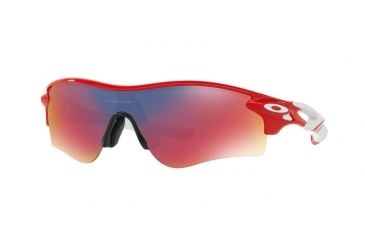 Image of Oakley RADARLOCK PATH A OO9206 Single Vision Prescription Sunglasses OO9206-920612-38 - Lens Diameter 38 mm, Frame Color Infared