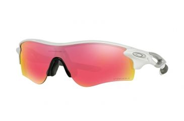 Image of Oakley RADARLOCK PATH A OO9206 Single Vision Prescription Sunglasses, 38mm, Polished White, OO9206-920626-38-SV