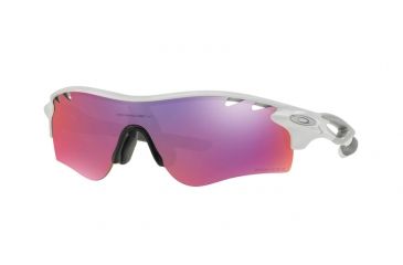 Image of Oakley RADARLOCK PATH A OO9206 Single Vision Prescription Sunglasses OO9206-920627-38 - Lens Diameter 38 mm, Frame Color Polished White