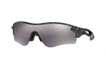 Image of Oakley RADARLOCK PATH A OO9206 Single Vision Prescription Sunglasses, 38mm, Carbon Fiber, OO9206-920644-38-SV