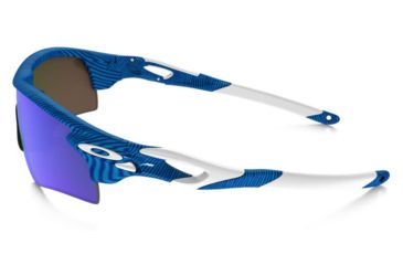 Image of Oakley Radarlock Path Sunglasses Sky Blue Frame, Sapphire Iridium &amp; Black Iridium Lens-OO9181-46