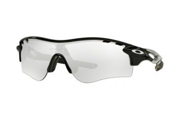 Image of Oakley SI Radarlock Path Progressive Prescription Sunglasses OO9181-918136-38 - Lens Diameter 38 mm, Frame Color Polished Black