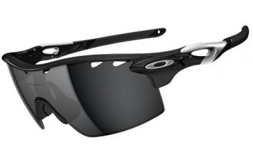 Image of Oakley Radarlock XL Straight Sunglasses, Polished Black OO9196-01