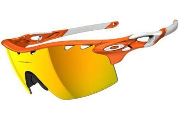 Image of Oakley Radarlock XL Sunglasses, Blood Orange OO9170-02