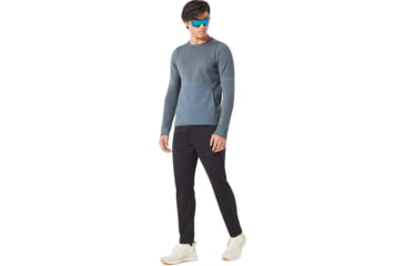 Image of Oakley Radskin Shell Water Repellent Crew Shirt - Mens, Dark Slate, 2XL, 461631JP-94A-XXL
