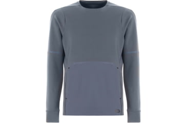 Image of Oakley Radskin Shell Water Repellent Crew Shirt - Mens, Dark Slate, 2XL, 461631JP-94A-XXL