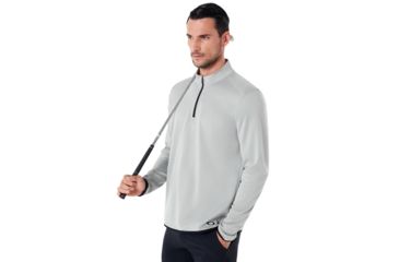 Image of Oakley Range Pullover - Mens, Stone Gray, Medium, 461642-22Y-M