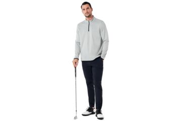Image of Oakley Range Pullover - Mens, Stone Gray, Medium, 461642-22Y-M