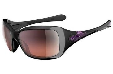 Image of Oakley Ravishing Gretchen Bleiler Polished Black Frame w/G40 Black Gradient Lenses Sunglasses 12-797
