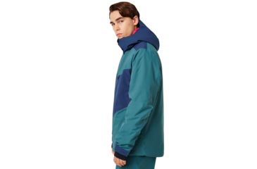 Image of Oakley Razorback Insulated 2L 15K Jacket - Mens, Poseidon, Medium, 412779-6A1-M