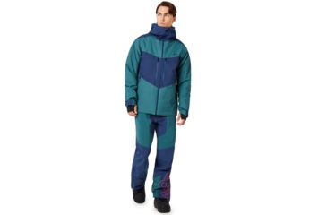 Image of Oakley Razorback Insulated 2L 15K Jacket - Mens, Poseidon, Medium, 412779-6A1-M