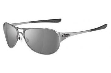 Image of Oakley Restless Black Chrome Frame w/ Grey Lenses Sunglasses 05-718