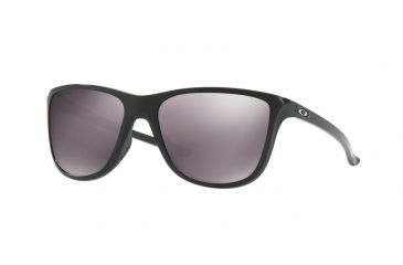 Image of Oakley REVERIE OO9362 Progressive Prescription Sunglasses, 55mm, Polished Black, OO9362-936207-55-PRO