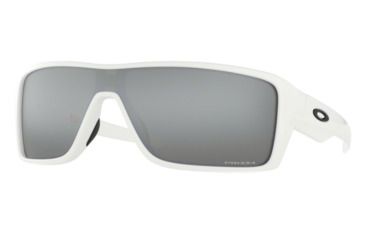 Image of Oakley RIDGELINE OO9419 Sunglasses 941902-27 - Polished White Frame, Prizm Black Lenses