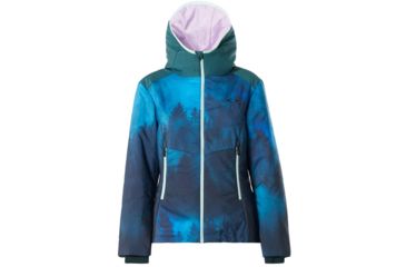 Image of Oakley Rio 2.0 Insulated Dwr Jacket - Womens, Blue Forest P, Medium, 511740-6CT-M
