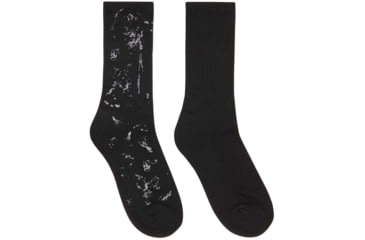 Image of Oakley Rock Print Socks - Mens, Blackout, Small/Medium, 93335-02E-S/M