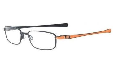 Image of Oakley Rotor 2.0 53mm Satin Black /Orange Eyeglass Frames w/ Blank Lenses OX3063-0153L