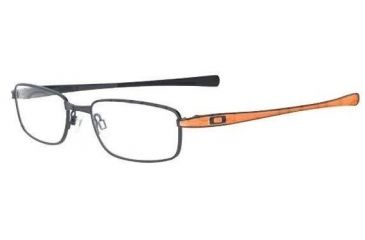 Image of Oakley Rotor 2.0 55mm Satin Black /Orange Eyeglass Frames w/ Blank Lenses OX3063-0155L