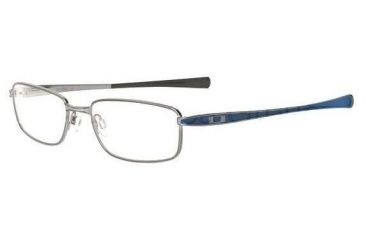 Image of Oakley Rotor 2.0 57mm Brushed Chrome/NavyBlue Eyeglass Frames w/ Blank Lenses OX3063-0557L