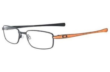 Image of Oakley Rotor 2.0 57mm Satin Black /Orange Eyeglass Frames w/ Blank Lenses OX3063-0157L