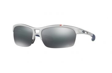 Image of Oakley RPM SQUARED OO9205 Single Vision Prescription Sunglasses OO9205-920517-63 - Lens Diameter 63 mm, Frame Color Silver