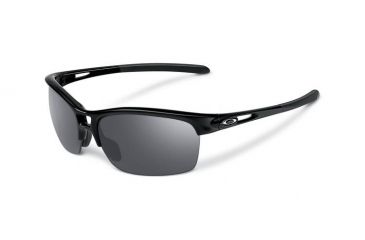 Image of Oakley RPM Square Womens Sunglasses, Polished Black Frame, Black Iridium Lens OO9205-01