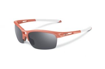 Image of Oakley RPM Square Womens Sunglasses, Grapefruit Pearl Frame, Black Iridium Lens OO9205-02