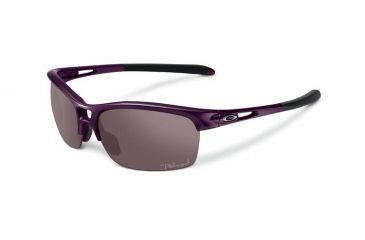 Image of Oakley RPM Square Womens Sunglasses, Raspberry Spritzer Frame, OO Grey Polarized Lens OO9205-07