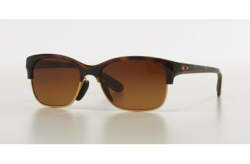 Image of Oakley RSVP OO9204 Single Vision Prescription Sunglasses OO9204-920403-53 - Lens Diameter 53 mm, Frame Color Tortoise