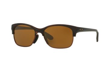 Image of Oakley RSVP OO9204 Single Vision Prescription Sunglasses OO9204-920404-53 - Lens Diameter 53 mm, Frame Color Tortoise