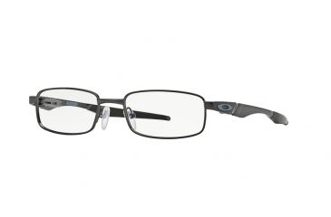 Image of Oakley RUDDER OX3171 Eyeglass Frames 317104-48 - Polished Midnight Frame, Clear Lenses