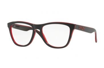 Image of Oakley RX FROGSKIN OX8131 Single Vision Prescription Eyeglasses 813101-54 - Eclipse Red Frame
