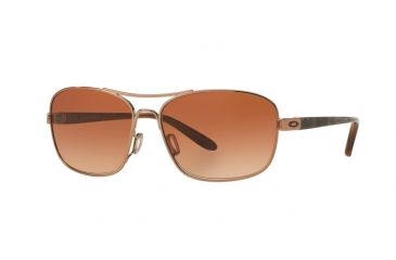 Image of Oakley SANCTUARY OO4116 Single Vision Prescription Sunglasses OO4116-411601-58 - Lens Diameter 58 mm, Frame Color Rose Gold