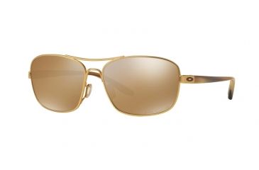 Image of Oakley SANCTUARY OO4116 Single Vision Prescription Sunglasses OO4116-411605-58 - Lens Diameter 58 mm, Frame Color Satin Gold