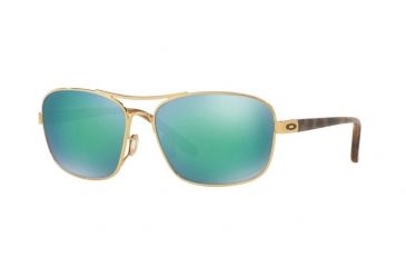 Image of Oakley SANCTUARY OO4116 Single Vision Prescription Sunglasses OO4116-411607-58 - Lens Diameter 58 mm, Frame Color Polished Gold