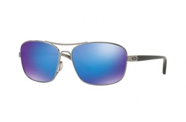 Image of Oakley SANCTUARY OO4116 Single Vision Prescription Sunglasses OO4116-411608-58 - Lens Diameter 58 mm, Frame Color Gunmetal