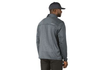 Image of Oakley Scores 1/4 Zip Pullover, Graphite, Medium 461315-00N-MD