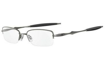 Image of Oakley Sculpt 2.0 Brushed Chrome Eyeglass Frames w/ Blank Lenses 12-453