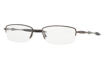 Image of Oakley SCULPT 6.0 OX3073 Bifocal Prescription Eyeglasses 22-080-53 - Pewter Frame, Clear Lenses