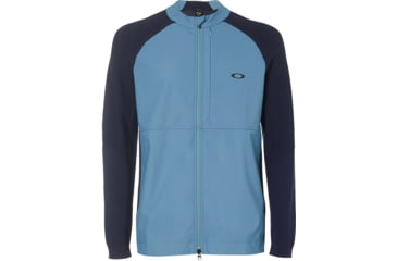 Image of Oakley Seamless Hybrid Sweater - Mens, Alien Blue, Extra Large, 461752-68L-XL
